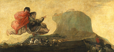 Visión fantástica o Asmodea Francisco de Goya